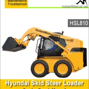 Hyundai Skid Steer Loader HSL810 Service Repair Manual