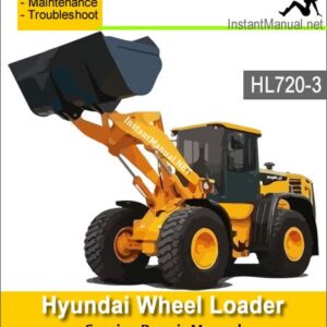 Hyundai Wheel Loader HL720-3 Service Repair Manual