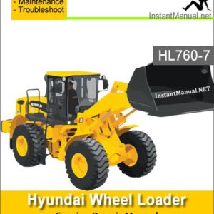 Hyundai Wheel Loader HL760-7 Service Repair Manual