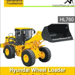Hyundai Wheel Loader HL760 Service Repair Manual
