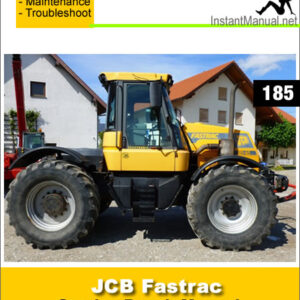 JCB 185 Fastrac Service Repair Manual