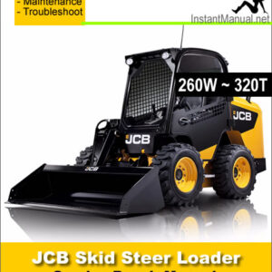 JCB 260W 280W 300W 330W 260T 300T 320T Robot Service Manual