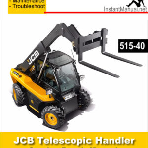 JCB 515-40 Telescopic Handler Service Repair Manual