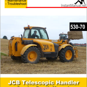 JCB 530-70 Telescopic Handler Service Repair Manual