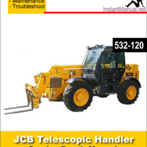 JCB 532-120 Telescopic Handler Service Repair Manual