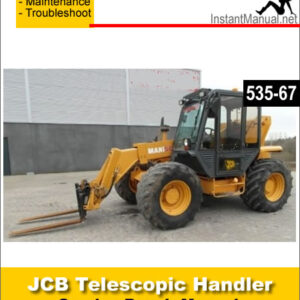 JCB 535-67 Telescopic Handler Service Repair Manual