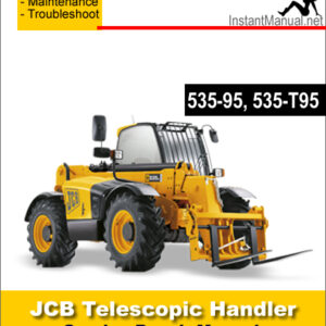 JCB 535-95 535-T95 Telescopic Handler Service Repair Manual