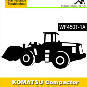 Komatsu WF450T-1A Trash Compactor Service Repair Manual