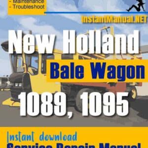 New Holland 1089 1095 Bale Wagon Service Repair Manual