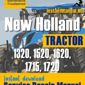 New Holland 1320, 1520, 1620, 1715, 1720 Tractor Service Repair Manual