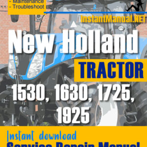 New Holland 1530, 1630, 1725, 1925 Tractor Service Repair Manual