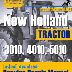 New Holland 3010, 4010, 5010 Tractor Service Repair Manual
