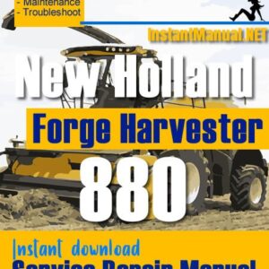 New Holland 880 Forge Harvester Service Repair Manual
