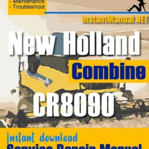 New Holland CR8090 Combine Service Repair Manual