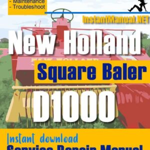 New Holland D1000 Square Baler Service Repair Manual