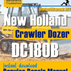 New Holland DC180B Crawler Dozer Service Repair Manual