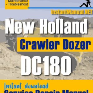 New Holland DC180 Crawler Dozer Service Repair Manual