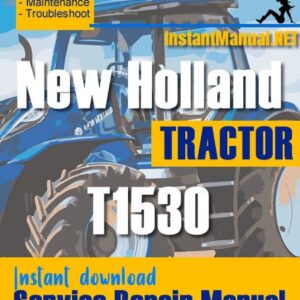 New Holland T1530 Tractor Service Repair Manual