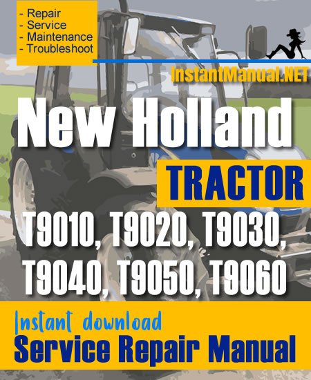 New Holland T9010, T9020, T9030, T9040, T9050, T9060 Tractor Service Repair Manual