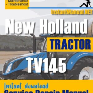 New Holland TV145 Tractor Service Repair Manual