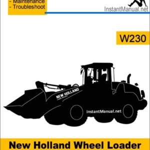 New Holland W230 Wheel Loader Service Repair Manual
